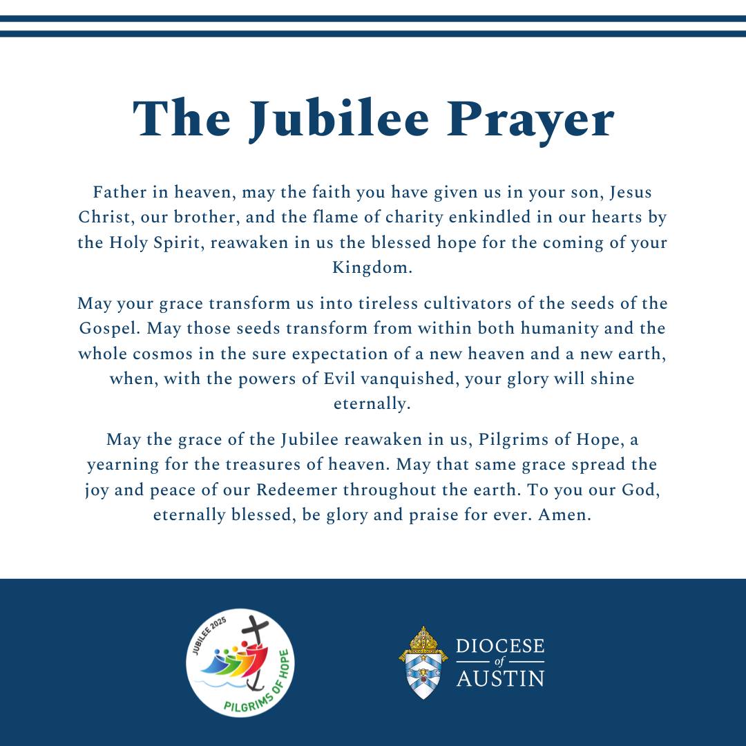 2024 Year of Prayer in Preparation for 2025 Jubilee Year – Greater ...