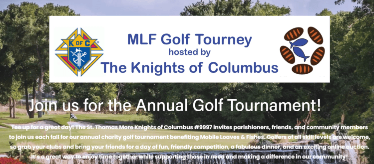 K of C Annual MLF Charity Golf&nbsp;Tournament